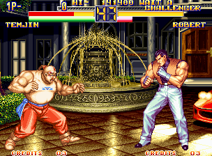 Art of Fighting — écran titre