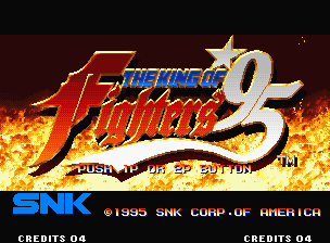 King Of Fighters '95, The — écran titre