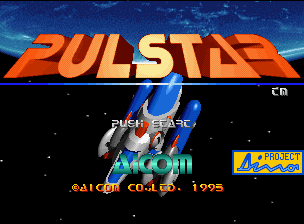 Pulstar — écran titre