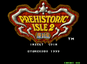 Prehistoric Isle 2 — écran titre