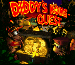 Donkey Kong Country 2 - Diddy's Kong Quest — écran titre