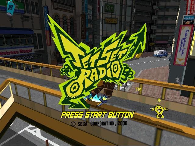 Jet Set Radio — écran titre