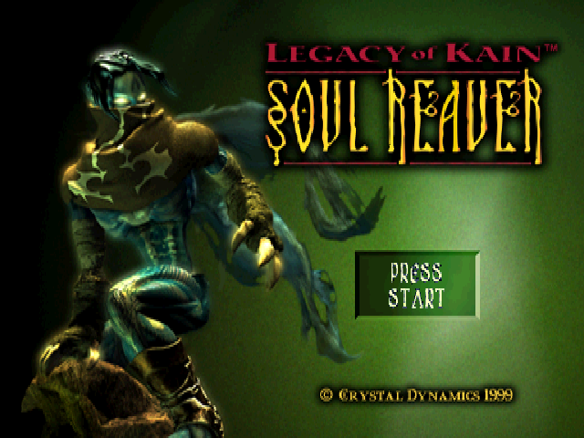 Legacy Of Kain - Soul Reaver — écran titre