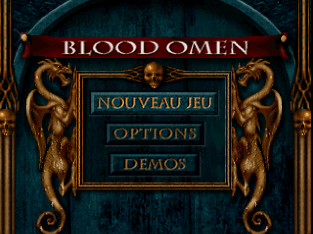 Blood Omen - Legacy Of Kain — écran titre