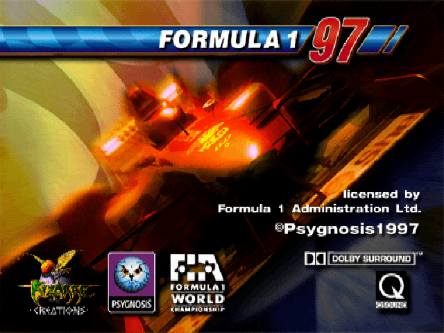 Formula 1 97 — écran titre