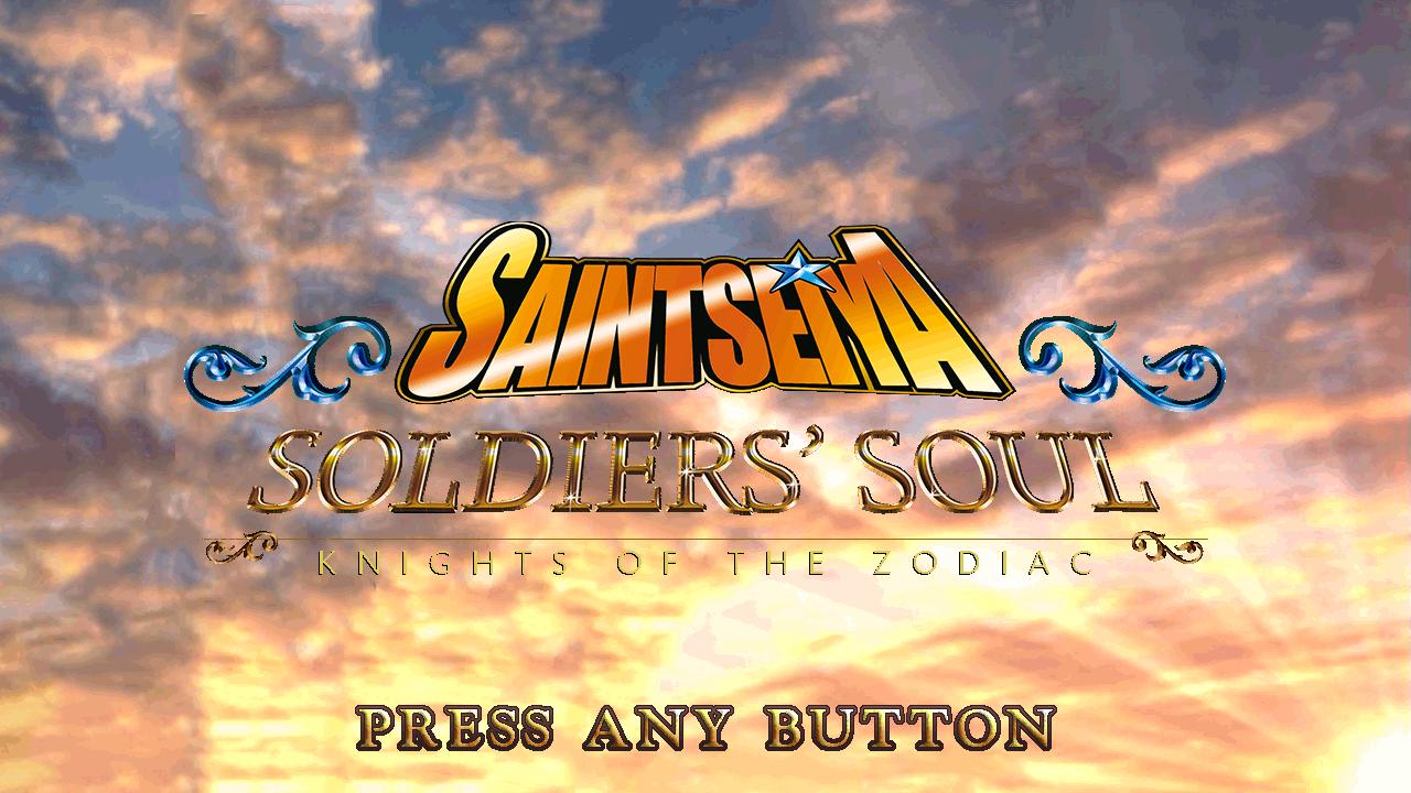 Saint Seiya - Soldiers' Soul — écran titre
