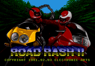 Road Rash 2 — écran titre