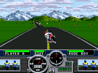 Road Rash — screenshot