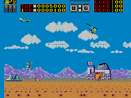 Choplifter — screenshot