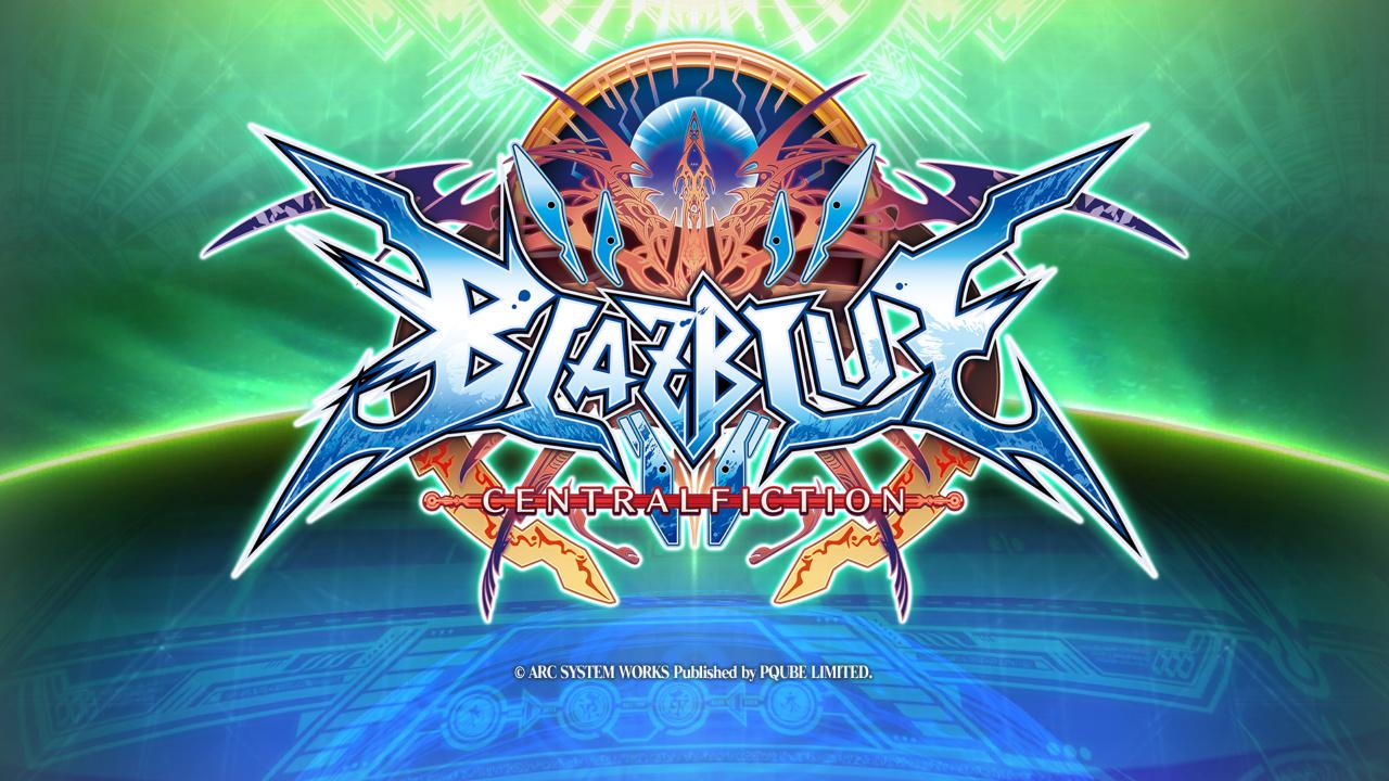 BlazBlue - Central Fiction — écran titre