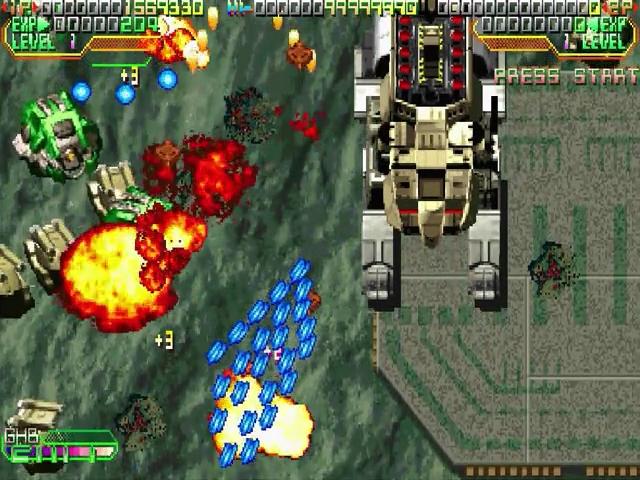 Mars Matrix - Hyper Solid Shooting — screenshot