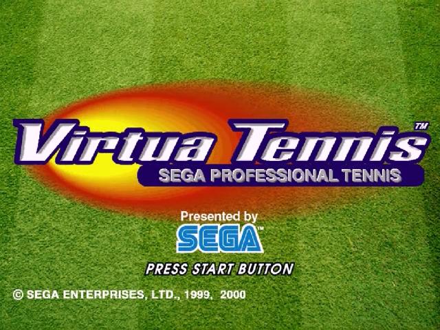 Virtua Tennis — écran titre