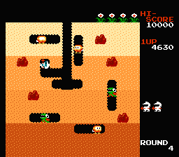 Dig Dug — screenshot