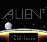 Alien 3 — écran titre