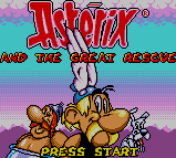 Astérix And The Great Rescue — écran titre