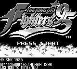 King Of Fighters '95, The — écran titre