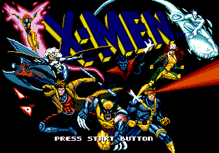 X-men — écran titre