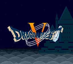 Dragon Quest 5 - Tenkuu No Hanayome — écran titre