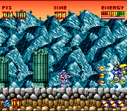 Super Turrican — screenshot