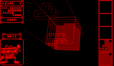 3d Tetris — screenshot