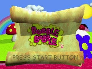 Bubble Bobble also Featuring Rainbow Islands — écran titre