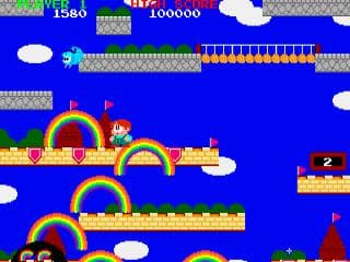 Bubble Bobble also Featuring Rainbow Islands — screenshot