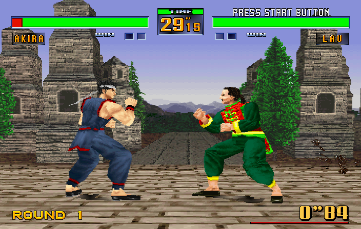Virtua Fighter 2 — screenshot