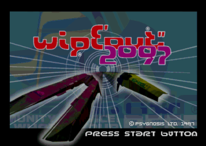 Wipeout 2097 — écran titre