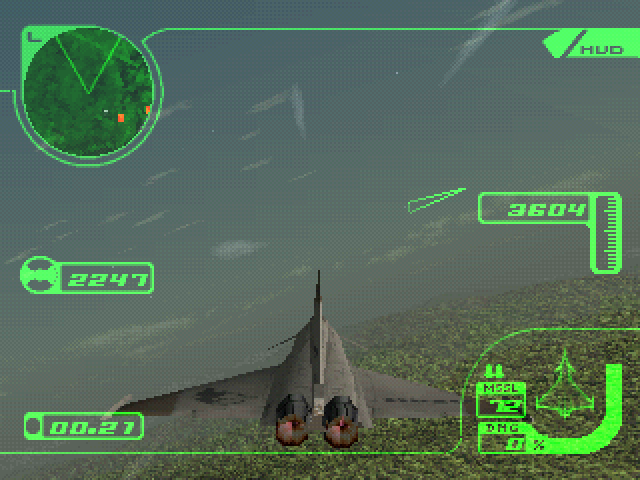 Ace Combat 3 - Electrosphere — screenshot