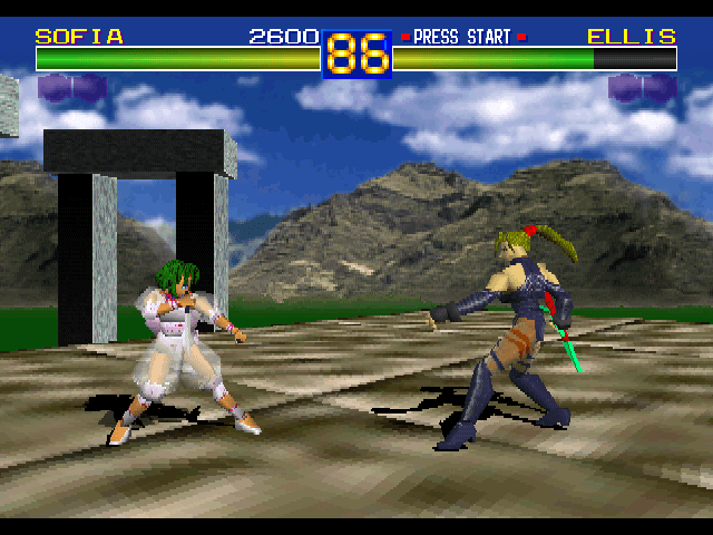 Battle Arena Toshinden — screenshot