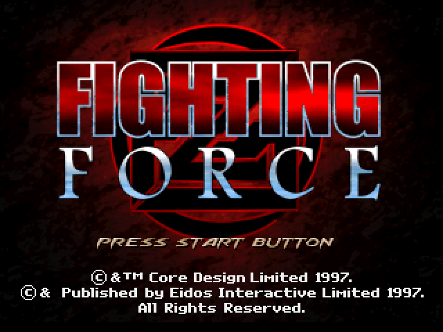 Fighting Force — écran titre