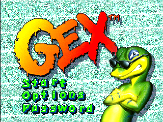Gex — écran titre
