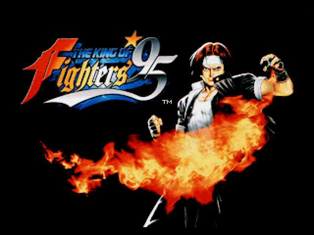 King Of Fighters '95, The — écran titre