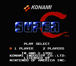 Super C — écran titre