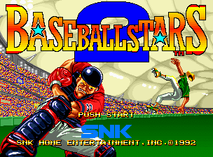 Baseball Stars 2 — écran titre