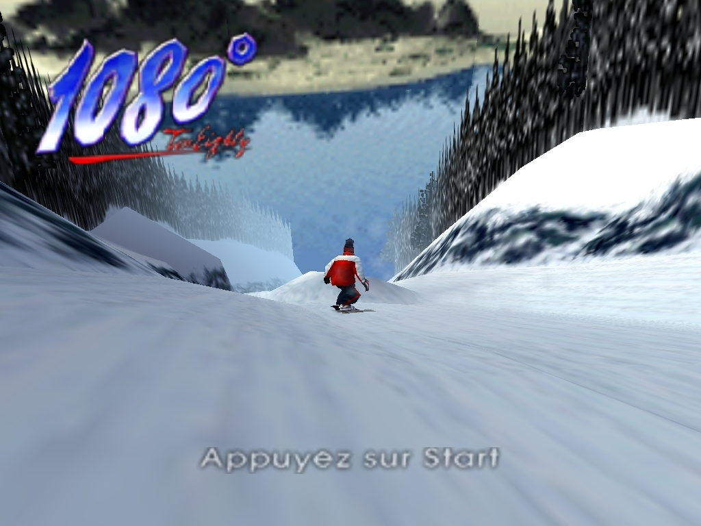 1080 - Teneighty Snowboarding — écran titre