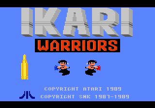 Ikari Warriors — écran titre