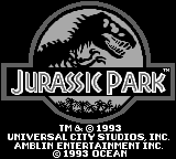 Jurassic Park — écran titre
