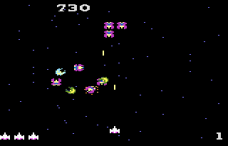 Galaga — screenshot
