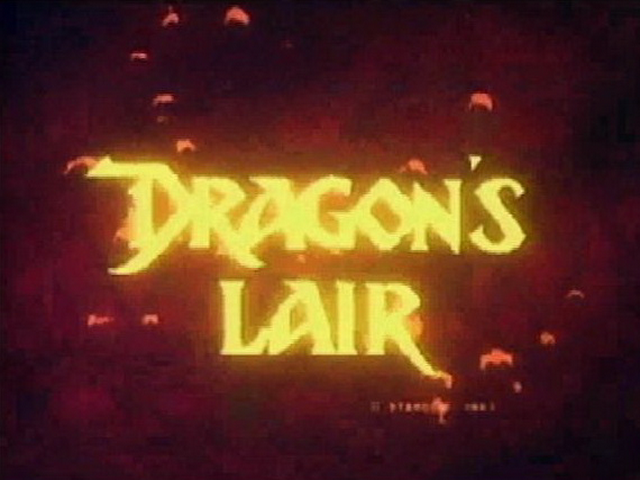 Dragon's Lair — écran titre