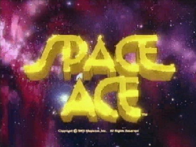 Space Ace — écran titre