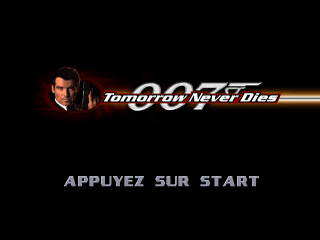 007 - Tomorrow Never Dies — écran titre
