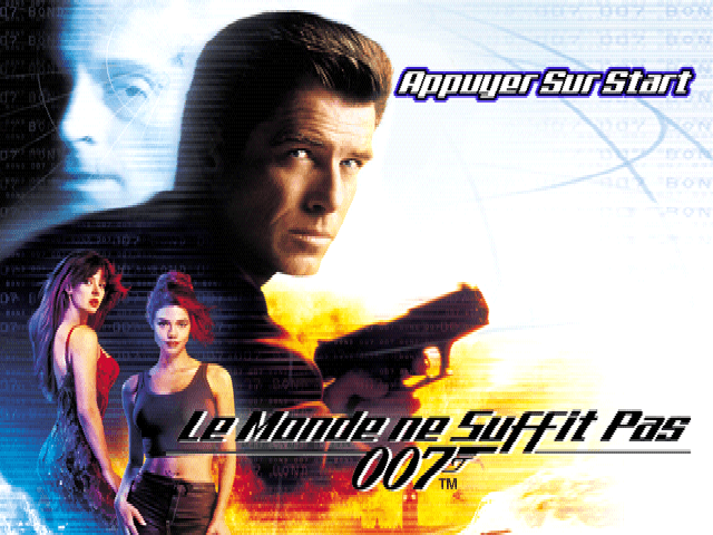 007 - The World is not Enough — écran titre