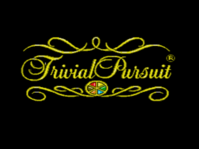 Trivial Pursuit - Interactive Multimedia Game — écran titre