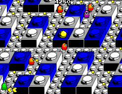 Pac-mania — screenshot