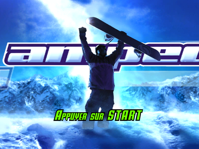 Amped - Freestyle Snowboarding — écran titre
