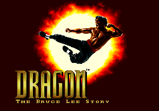 Dragon - The Bruce Lee Story — écran titre