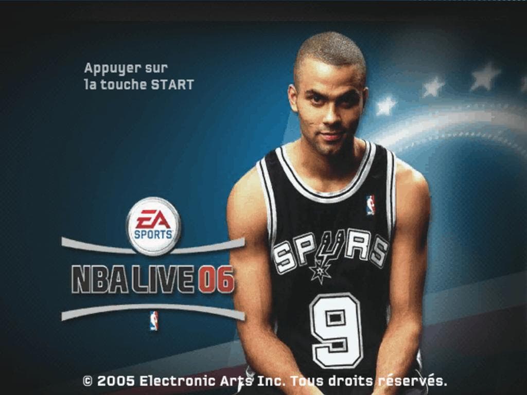 NBA Live 06 — écran titre