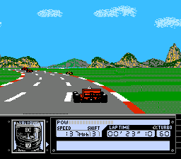 Al Unser Jr. Turbo Racing — screenshot
