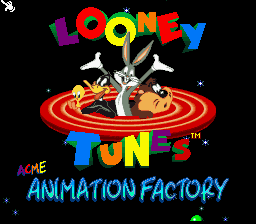 Acme Animation Factory — écran titre